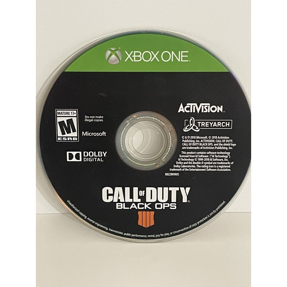Call of Duty: Black Ops 4  - Microsoft Xbox One Disc Only Tested